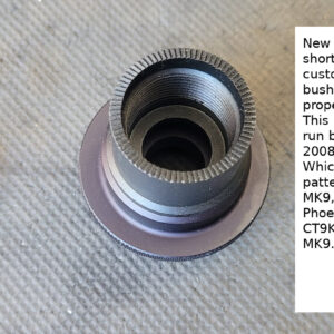 New Old stock Gemtech UZI Short mount with custom 1/2-28 bushing (also works with GSL Phoenix, AWC MK9, SCRC MK9A, Shaw MK9, CurtisTactical CT9KS)