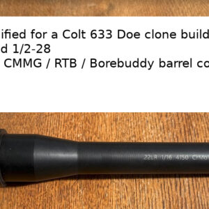 New Colt633 DoE Clone barrel in 22LR