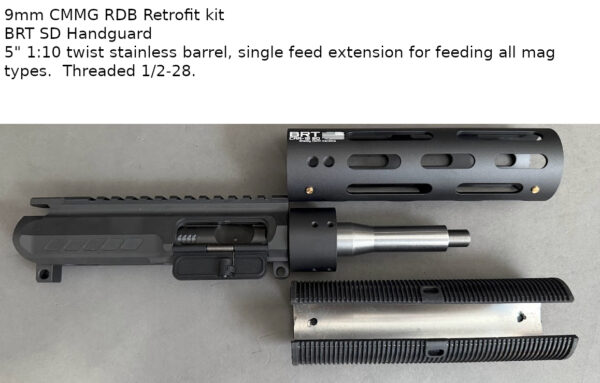 CMMG FE Banshee w/ 5" barrel and BRT Handguard