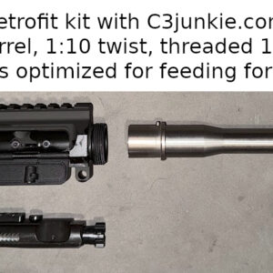 9mm CMMG FE Retrofit kit with 8" 416R stainless barrel