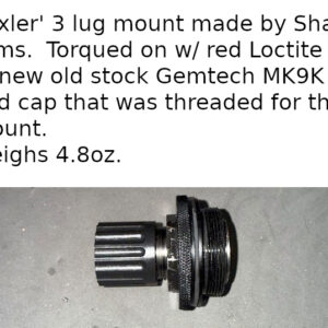 MK9K / CT9KS / MK9 / Phoenix 'Bixler' 3 lug mount