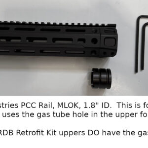 HBIndustries 10" PCC Suppressor ready rail MLOK